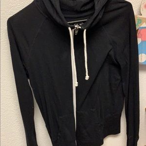 Black light weight coat